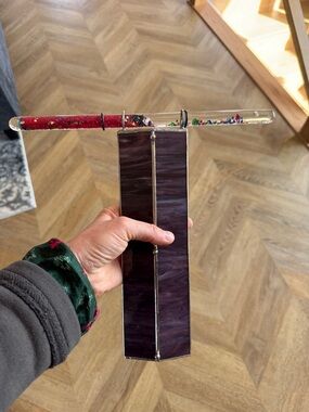 Vintage Stained Glass Kaleidoscope